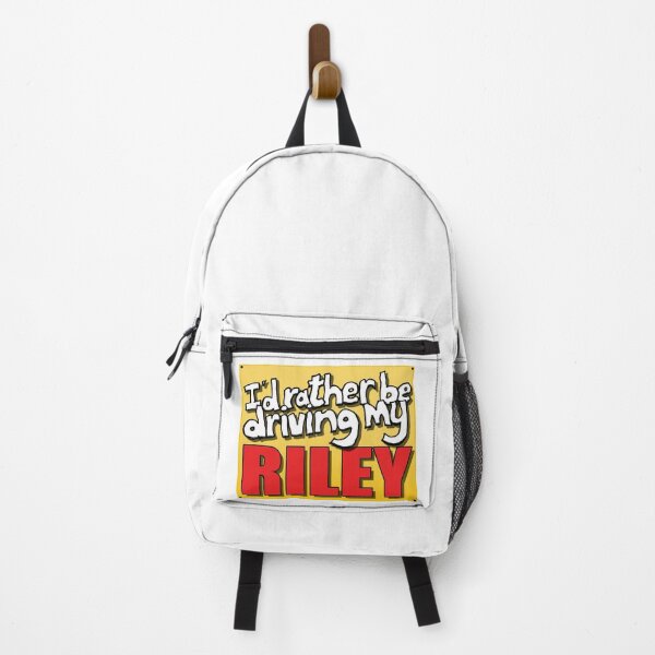 Item preview, I'D RATHER BE DRIVING MY RILEY designed and sold by OldClassicCar.