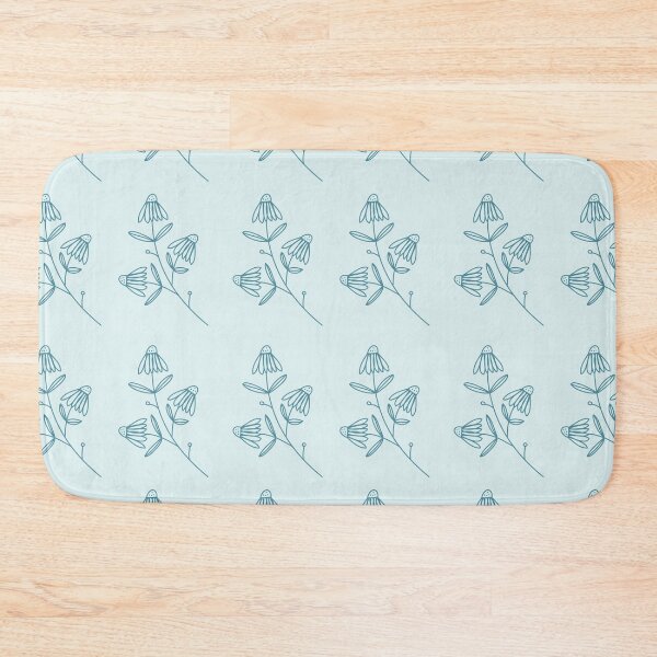 Item preview, minimalist floral pattern  designed and sold by Autumn--Leaves.