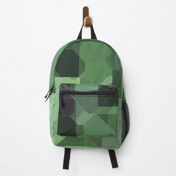 Item preview, Modern Geometric Layered Abstract in Shades of Green designed and sold by Trevor Hirst.
