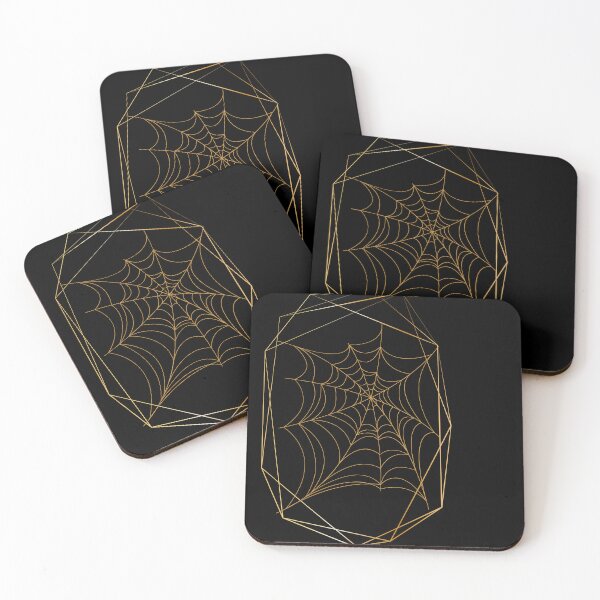Item preview, Gold spiderweb pattern designed and sold by Jiimo25.