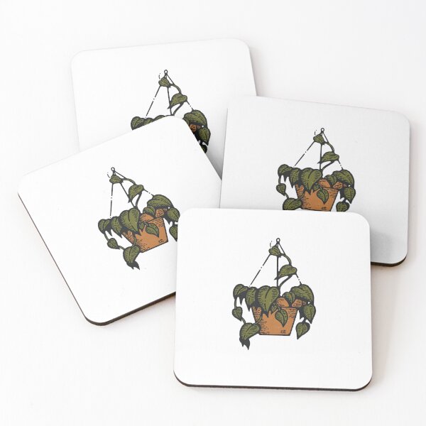 Item preview, Plantlover pothos dropping plant pot designed and sold by Inkalyptus.
