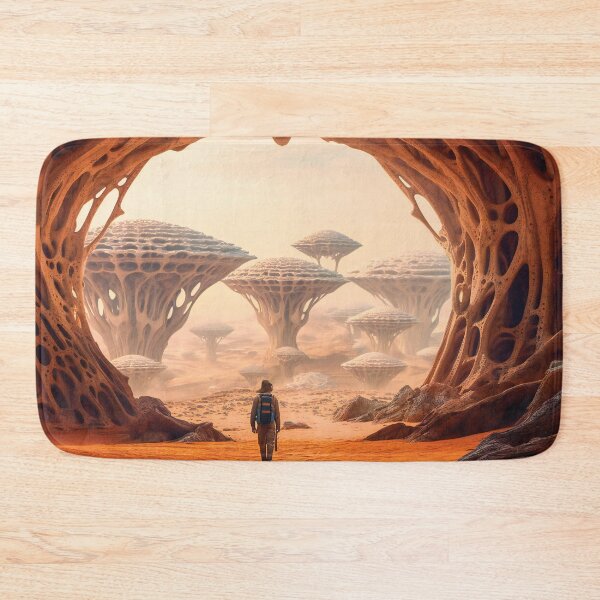 Item preview, Fantasy Alien Planet Landscape designed and sold by AdrianGrosu.