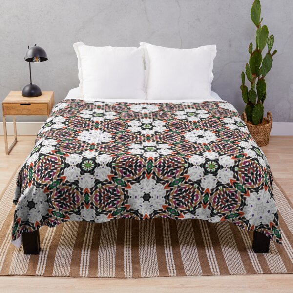 Item preview, Cream, Green, Brown, Orange and Blue Pattern designed and sold by Nalwesya.