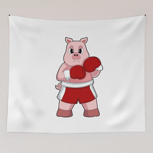 Item preview, Pig Boxer Boxing gloves Boxing designed and sold by Snabdesign84.