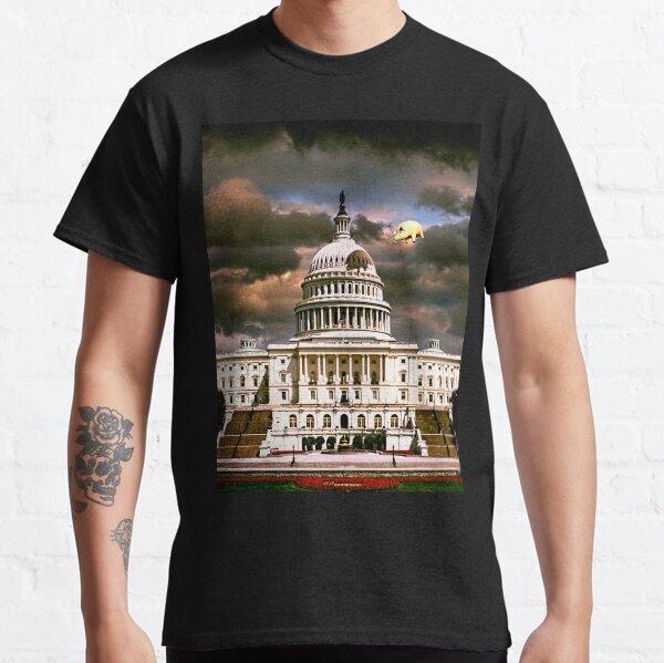 Item preview, Animals over the Capitol designed and sold by lokiblueguitar.