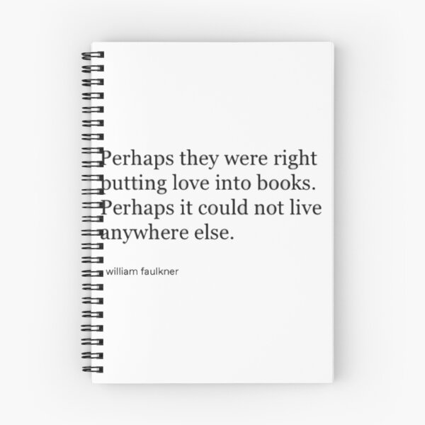 Item preview, William Faulkner Book Quote designed and sold by MidwesternFlair.