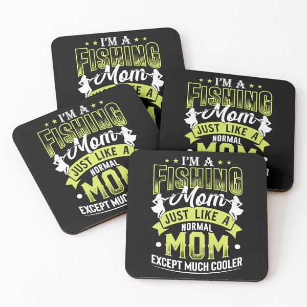 Item preview, Fishing Mom Like A Normal Mom Only Cooler designed and sold by _ROYAL_ PRINT_ ⭐⭐⭐⭐⭐.