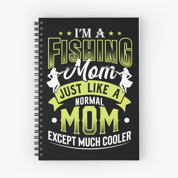 Item preview, Fishing Mom Like A Normal Mom Only Cooler designed and sold by _ROYAL_ PRINT_ ⭐⭐⭐⭐⭐.