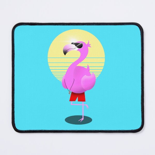 Item preview, Flamingo Lifeguard designed and sold by WatershipBound.