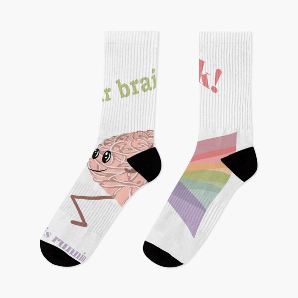 Item preview, Look! Your brain is running out! designed and sold by Weronika Urbańska.