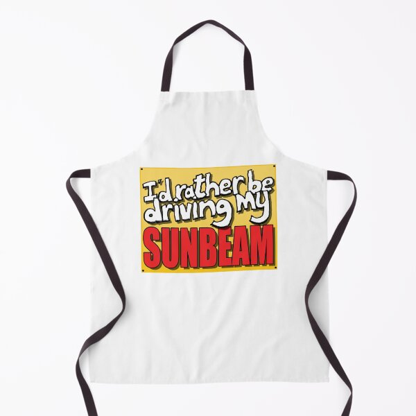 Item preview, I'D RATHER BE DRIVING MY SUNBEAM designed and sold by OldClassicCar.