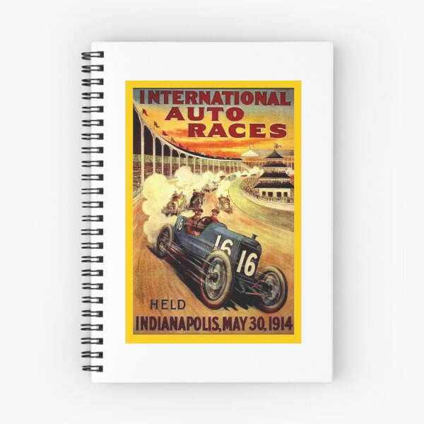 Item preview, VINTAGE INTERNATIONAL AUTO RACES- 1914 designed and sold by Barry Scott Young.