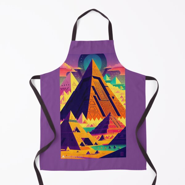 Item preview, colorful mayan pyramids designed and sold by Mayans-art.
