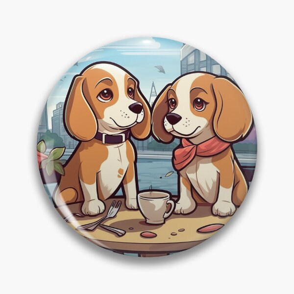 Item preview, Beagle on a date designed and sold by Dog Lover.