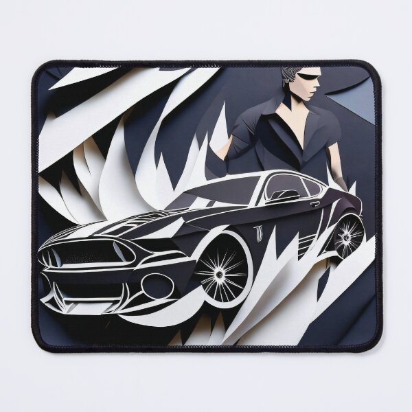 Item preview, Legendary Mustang: A tribute to the allure of speed designed and sold by NDArtistShop.