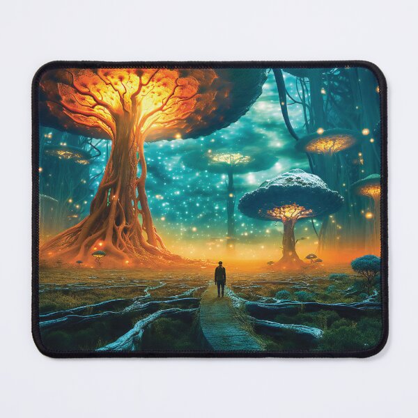 Item preview, Fantasy Alien Planet Landscape designed and sold by AdrianGrosu.