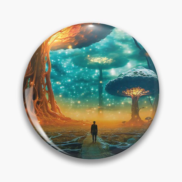 Item preview, Fantasy Alien Planet Landscape designed and sold by AdrianGrosu.