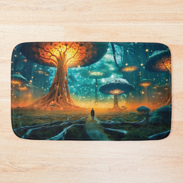 Item preview, Fantasy Alien Planet Landscape designed and sold by AdrianGrosu.