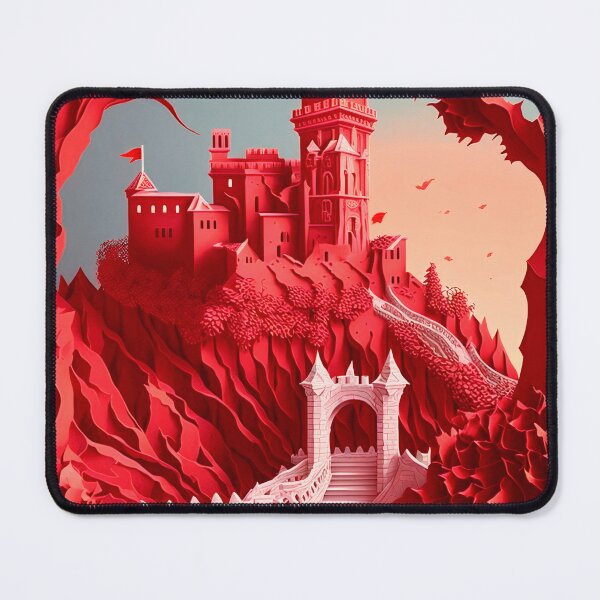 Item preview, Red Castle designed and sold by STICKER VERSE.