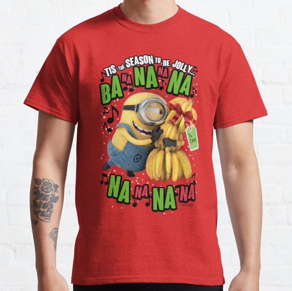 Item preview, Minions Christmas Stuart Banana Jingle designed and sold by FifthSun.