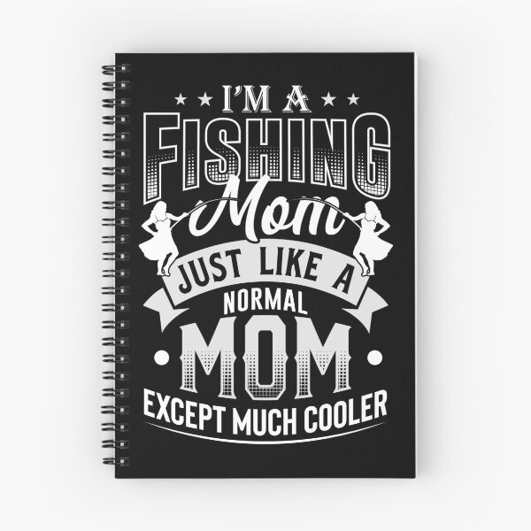 Item preview, Fishing Mom Like A Normal Mom Only Cooler designed and sold by _ROYAL_ PRINT_ ⭐⭐⭐⭐⭐.