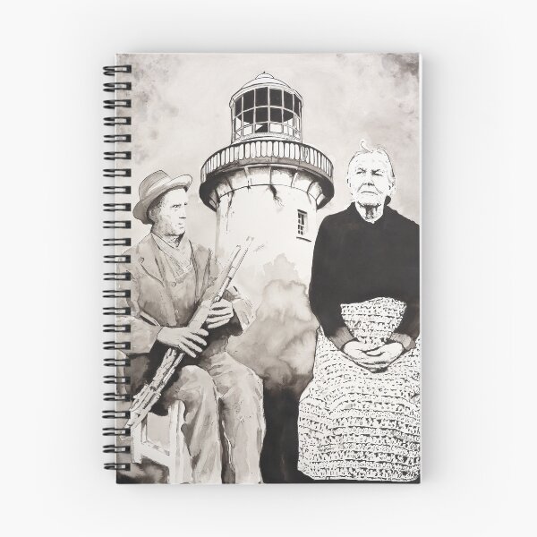 Item preview, Neil McCurdy & Róise Rua at Aranmore Lighthouse County Donegal. designed and sold by BuyIrishArt.