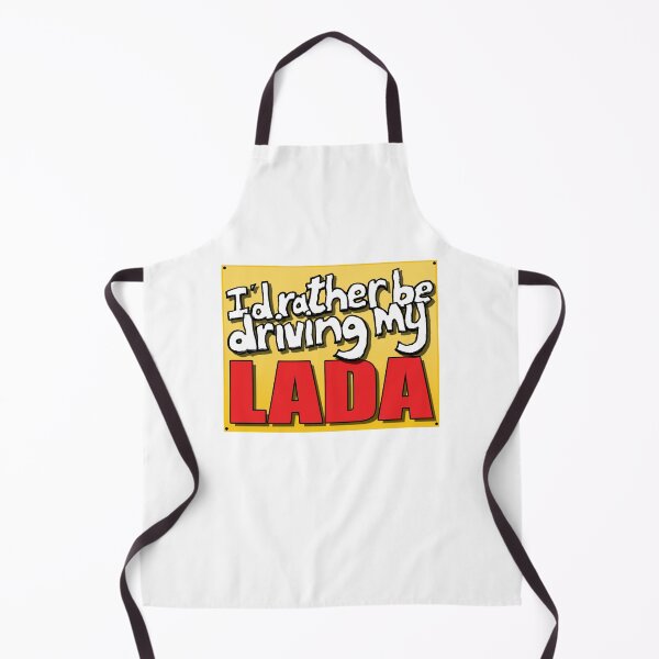 Item preview, I'D RATHER BE DRIVING MY LADA designed and sold by OldClassicCar.