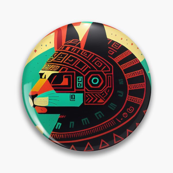 Item preview, mayan style ocelot designed and sold by Mayans-art.
