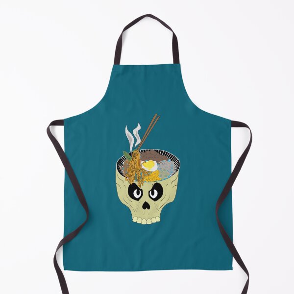 Item preview, kawaii japanese anime skeleton ramen designed and sold by Kaliahdelvalle.