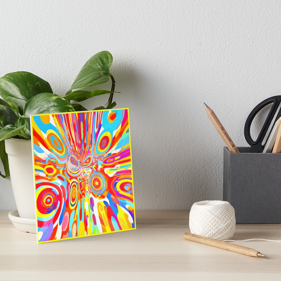 Item preview, Art Board Print designed and sold by Unique-Design-4.