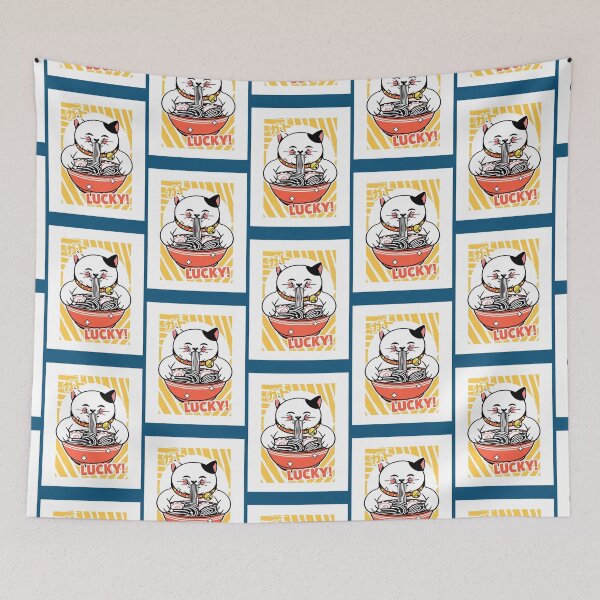 Item preview, Noodle Kitty Graphic  designed and sold by Kaliahdelvalle.
