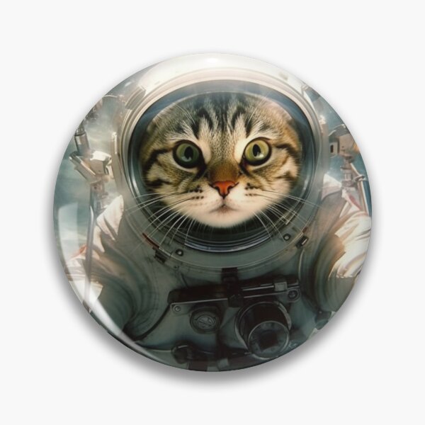 Item preview, Astronaut Cat in Space designed and sold by idekDesigns.