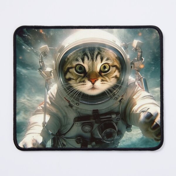 Item preview, Astronaut Cat in Space designed and sold by idekDesigns.