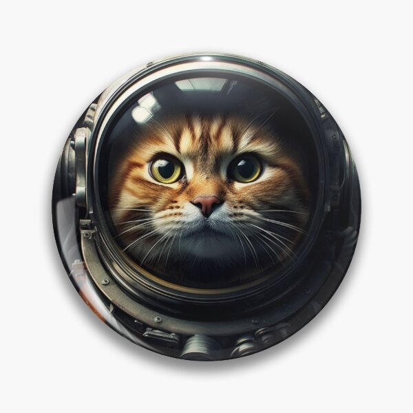 Item preview, Cat Astronaut Portrait designed and sold by idekDesigns.