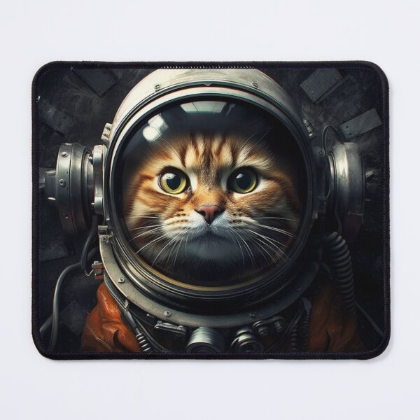 Item preview, Cat Astronaut Portrait designed and sold by idekDesigns.