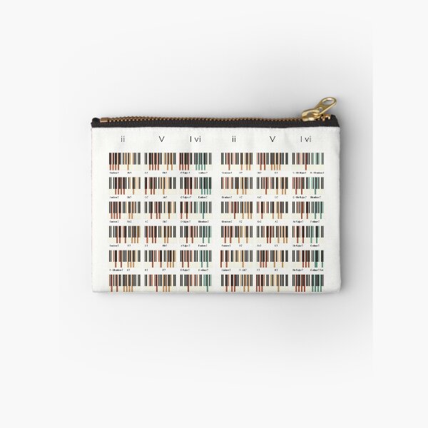 Item preview, The ii-V-I Chart for Jazz Piano V25 designed and sold by vincentdavigo.