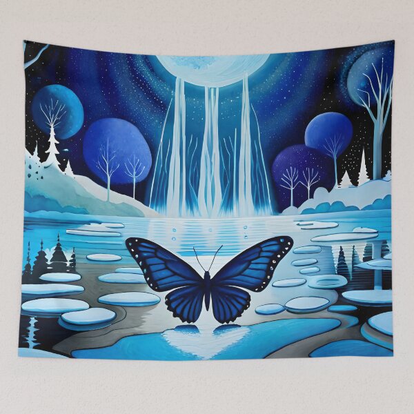Item preview, AI Generated - Surreal and Butterfly designed and sold by Kaiko-Roku.
