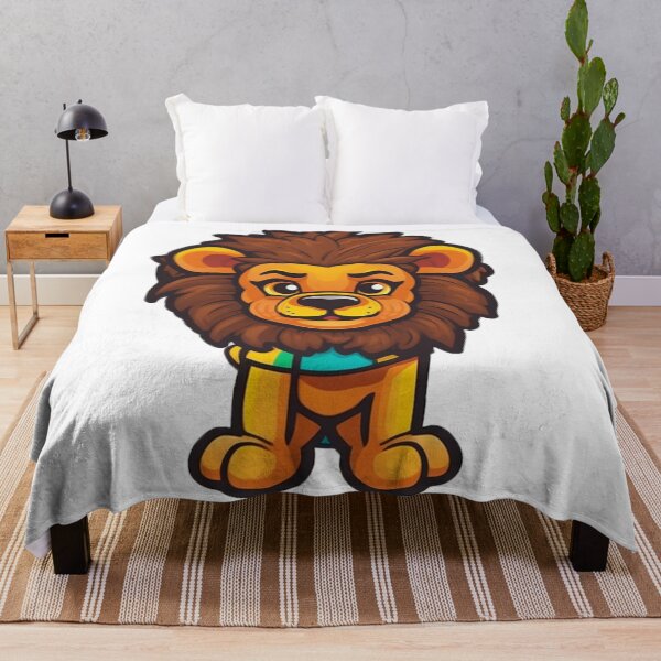 Item preview, Cute cartoon lion designed and sold by Stickermagician.