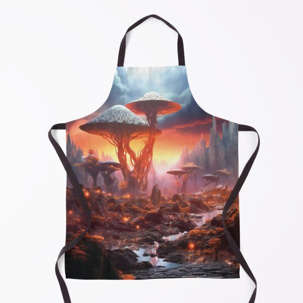 Item preview, Fantasy Alien Planet Landscape designed and sold by AdrianGrosu.