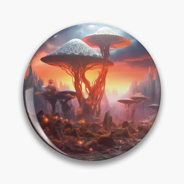 Artikelvorschau, Fantasy Alien Planet Landscape entworfen und verkauft von AdrianGrosu.