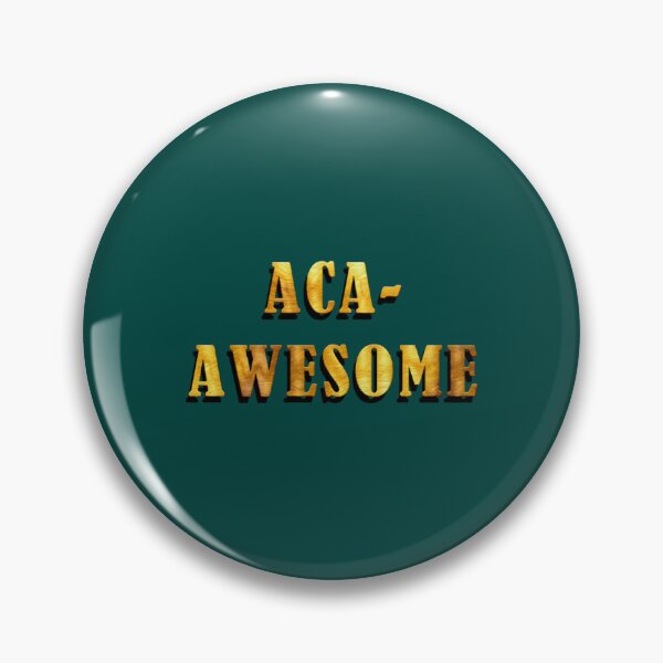 Item preview, Aca-Awesome Pitch Perfect (Gold)  designed and sold by GuinevereGagnon.