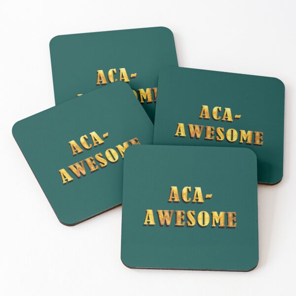 Artikelvorschau, Aca-Awesome Pitch Perfect (Gold) entworfen und verkauft von GuinevereGagnon.