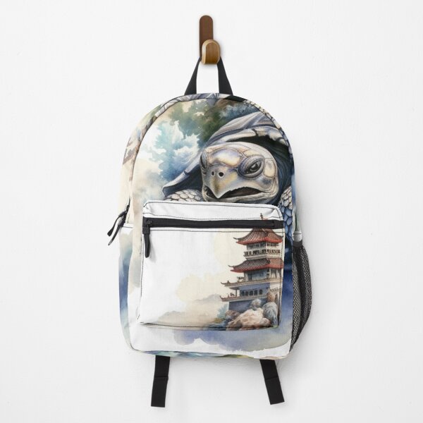 Item preview, Mount Fuji on a turtle's back t shirt designed and sold by Siam-1306.