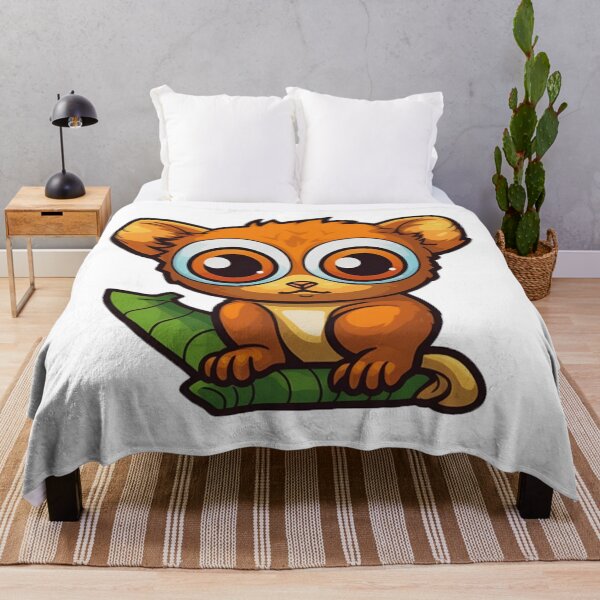 Item preview, Cute cartoon lemur designed and sold by Stickermagician.