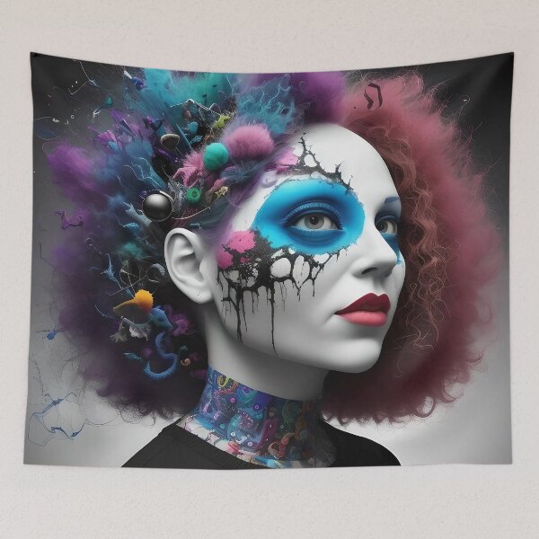 Item preview, Captivate and Amaze: Explore the World of Surreal Portraits designed and sold by artmanikin.