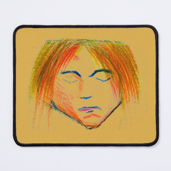 Item preview, Sad Girl (oil pastel) designed and sold by Sky-99.