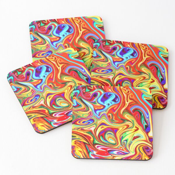 Item preview, Vibrant Colorful Pattern Collection designed and sold by Health And Fitness Posts e-Store.