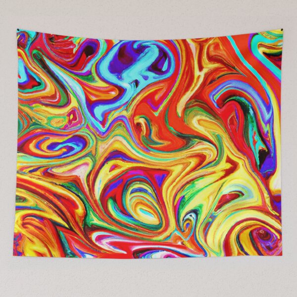 Item preview, Vibrant Colorful Pattern Collection designed and sold by Health And Fitness Posts e-Store.