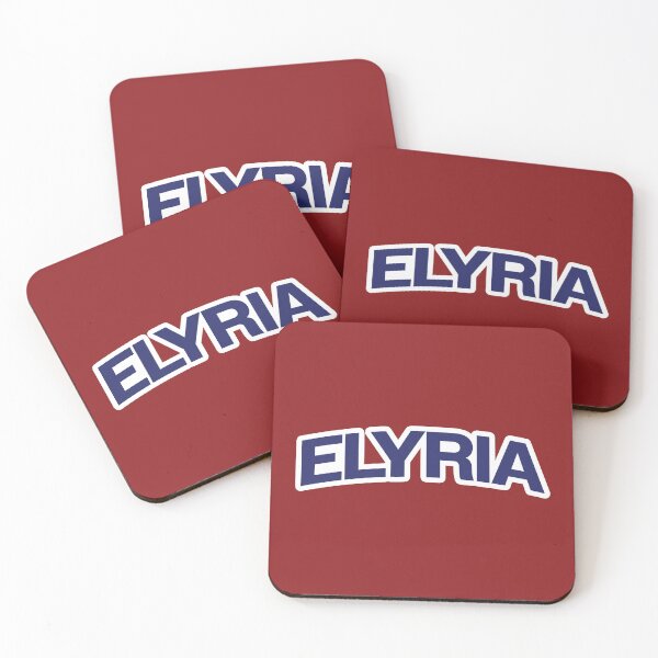 Item preview, Elyria Letter Type City Name designed and sold by dragalgeswift.
