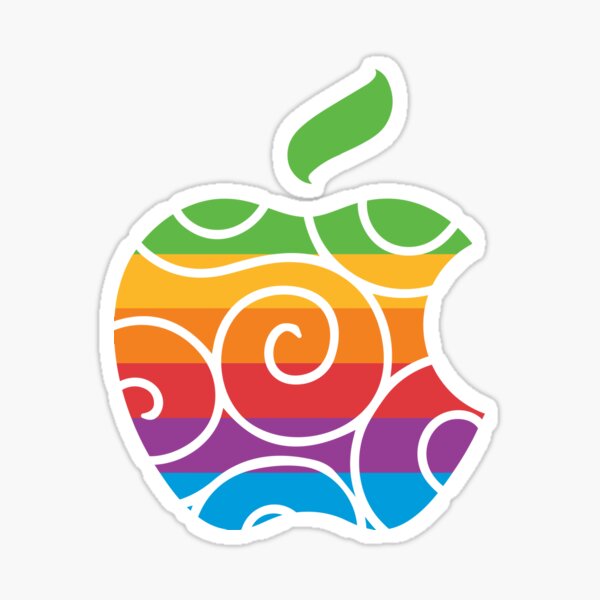 Sticker Logo Apple - Makrea Stickers